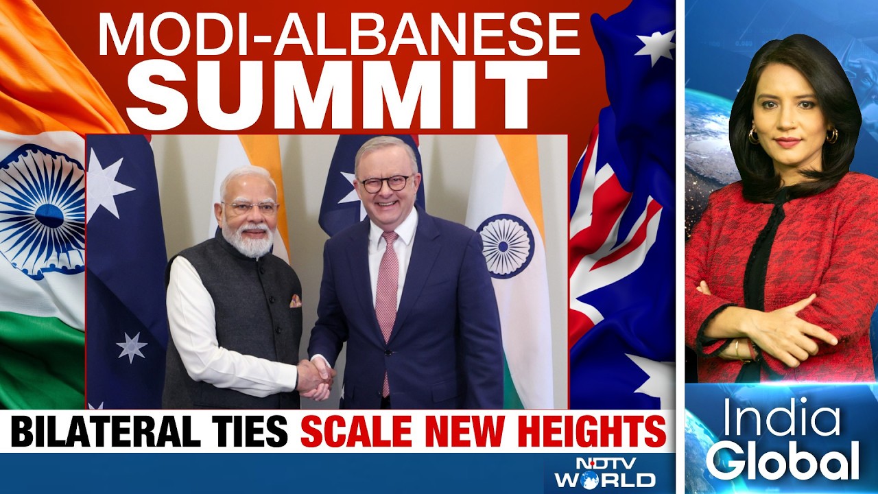 PM Modi In Australia | Modi-Albanese Meet | India Australia Relations | India Global