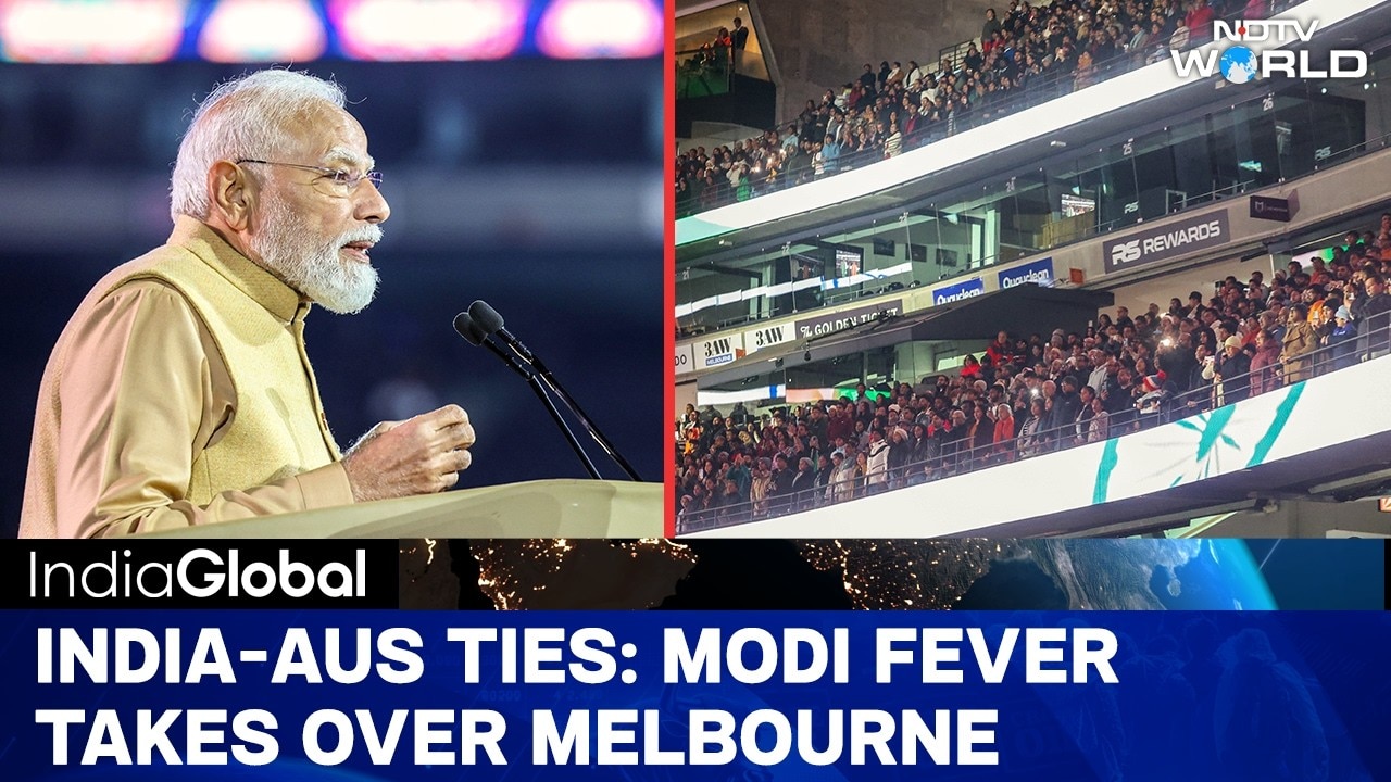 Modi-Mania Takes Over Melbourne During PM Modi's Diaspora Address