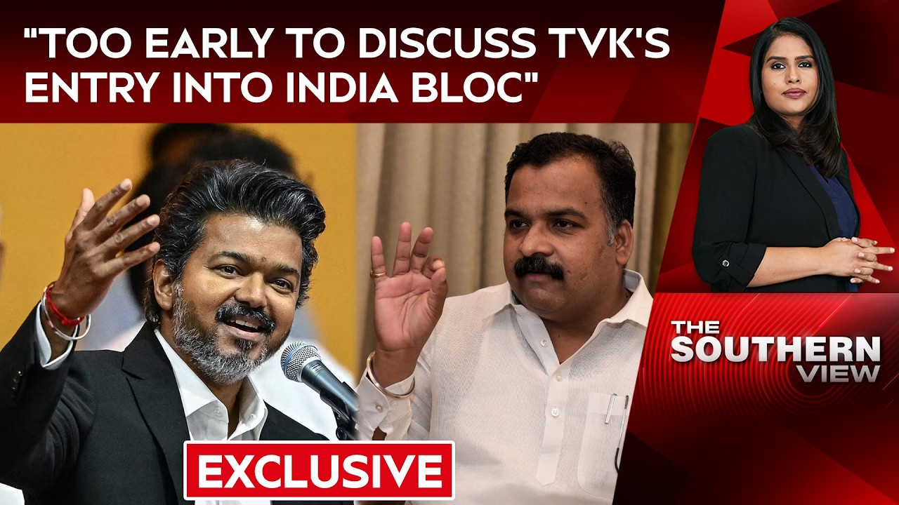 Too Early To Discuss TVK's Entry Into INDIA Bloc: Congress' Manickam Tagore