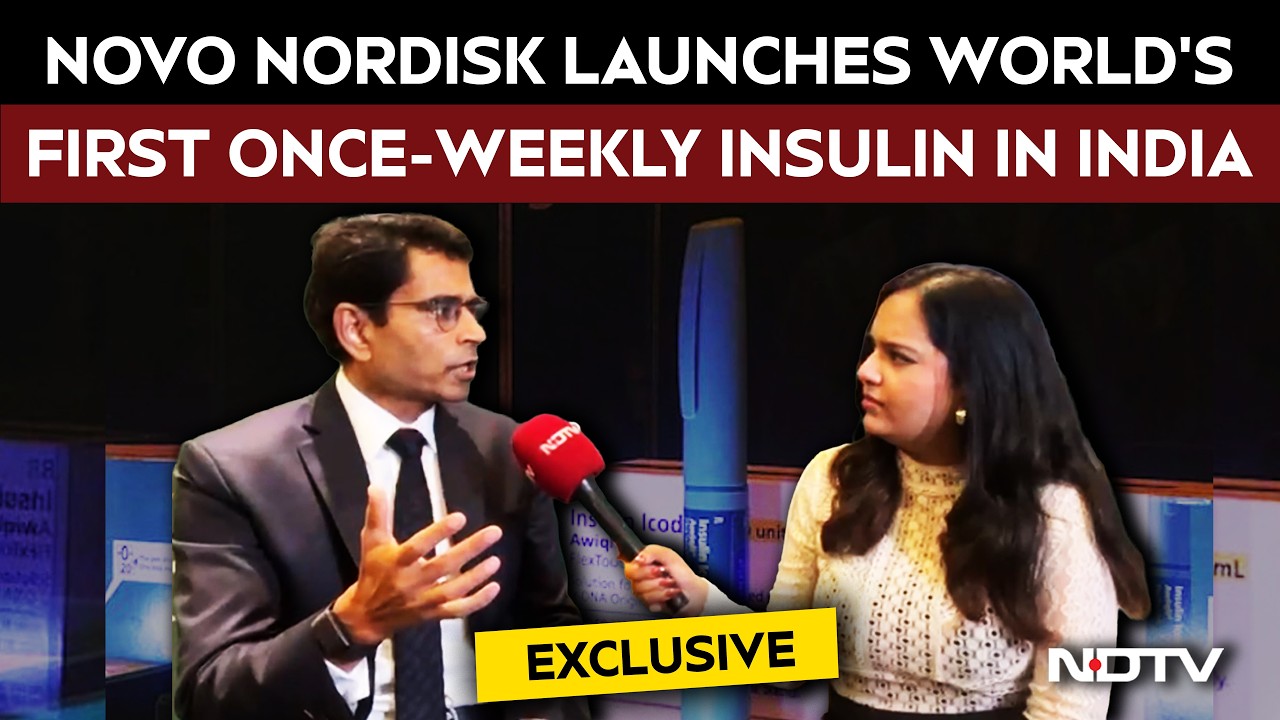 Novo Nordisk Launches World's First Once-Weekly Insulin In India