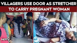 Watch: Villagers Carry Pregnant Woman on Door Through Chest-Deep Floodwaters in Maharashtra