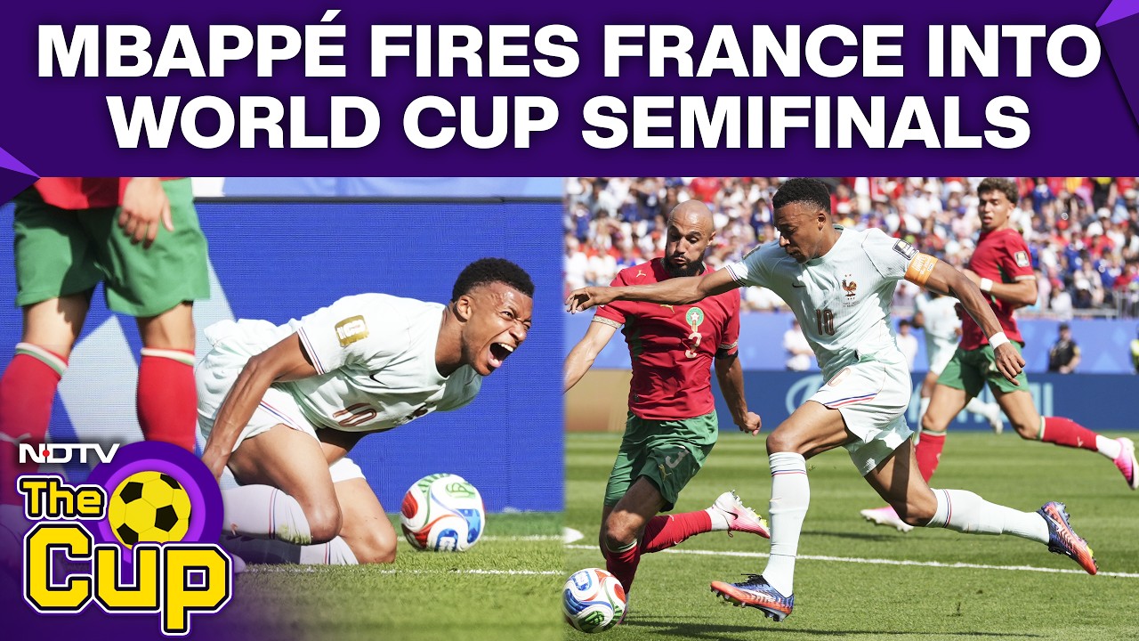 FIFA World Cup | France Vs Morocco Highlights | Mbappé Inspires France Into World Cup Semifinals