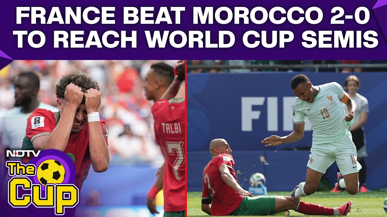 France Vs Morocco Highlights | Kylian Mbappe Leads France To History; Morocco Eliminated