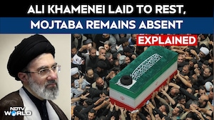 Iran's Late Supreme Leader Ayatollah Ali Khamenei Laid To Rest, Mojtaba Khamenei Remains Absent