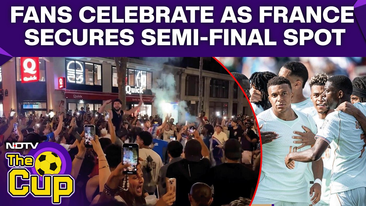 FIFA World Cup 2026 | Paris Celebrates 2-0 World Cup Win Against Morocco