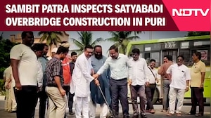 Odisha News | BJP MP Dr Sambit Patra Inspects Satyabadi Overbridge Construction Work In Puri