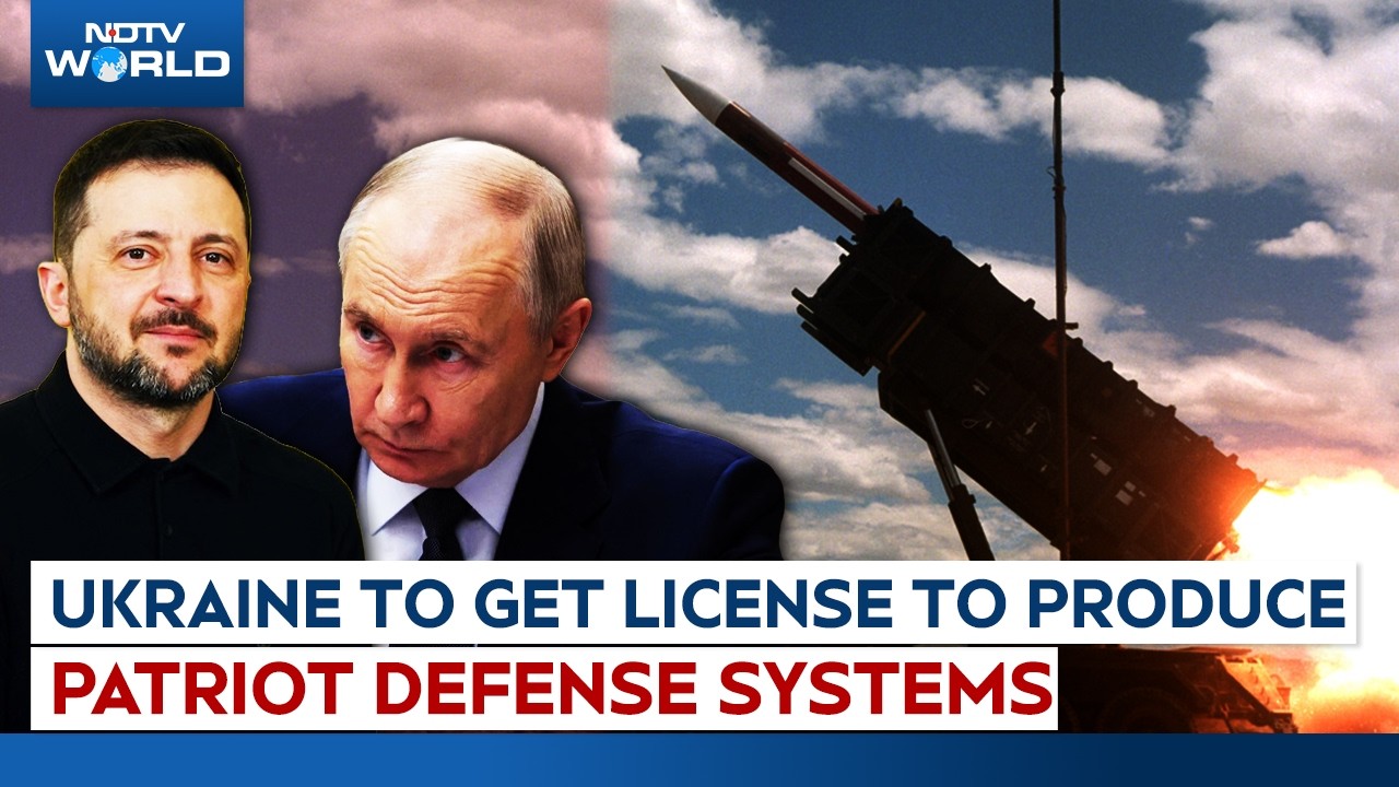 Patriot Missiles | Donald Trump Says Ukraine Will Get License To Produce Patriot Missiles | Russia