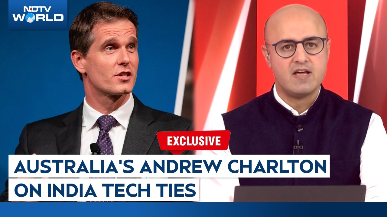 Australia's Andrew Charlton on India Tech Ties, Gaganyaan, China & Indo-Pacific