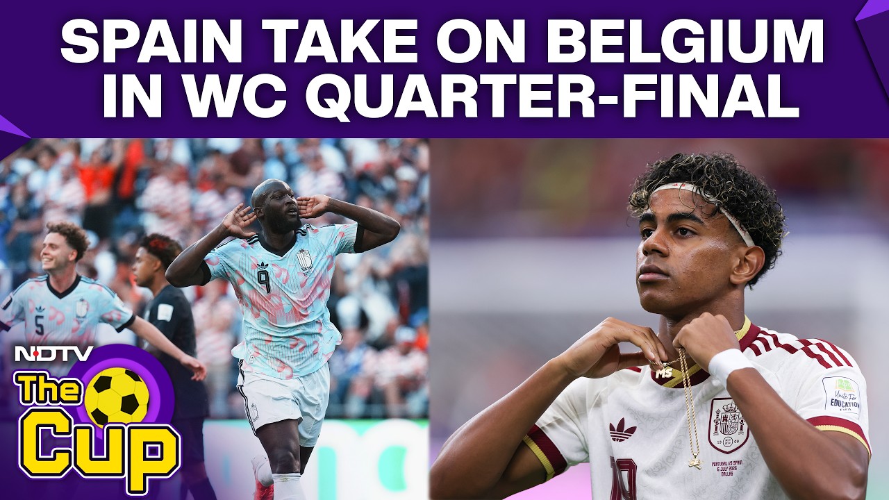 Spain Take On Belgium In Quarter-final