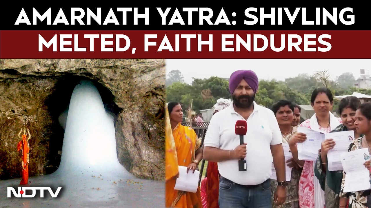 Amarnath Yatra 2026: Shivling Melted, But Devotees' Faith Remains Unshaken