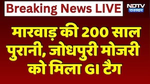 Jodhpuri Mojari GI Tag: मारवाड़ की 200 साल पुरानी जोधपुरी मोजरी को मिला GI टैग। Rajasthan News