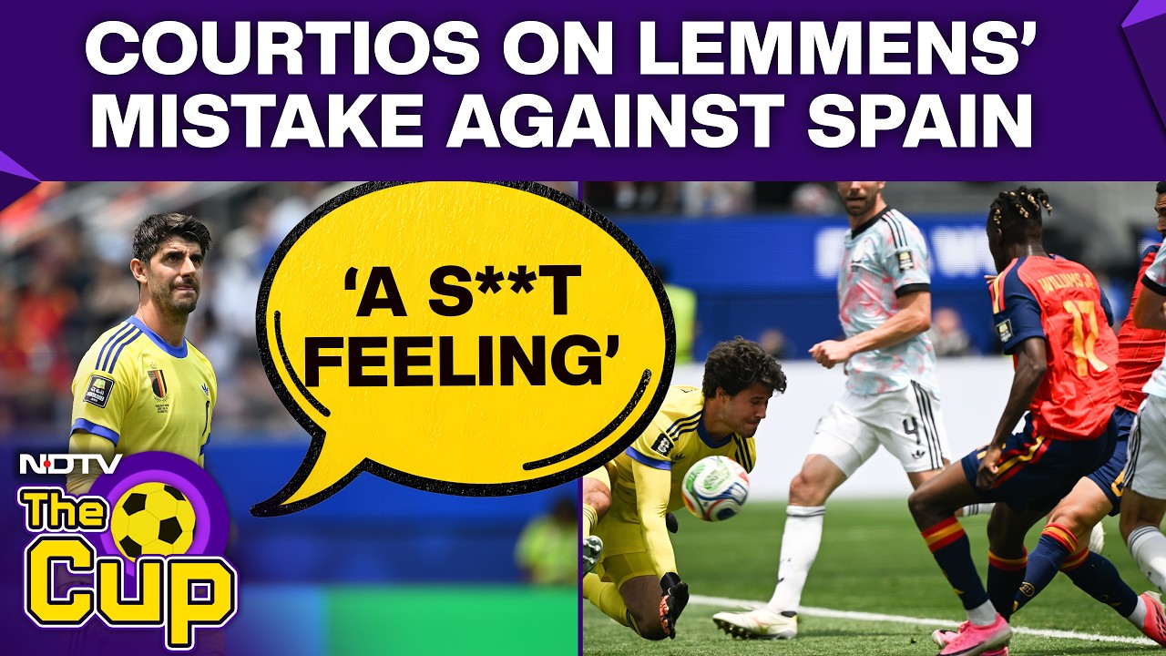 FIFA World Cup | "A S**t Feeling": Courtois On Mistake By Lammens