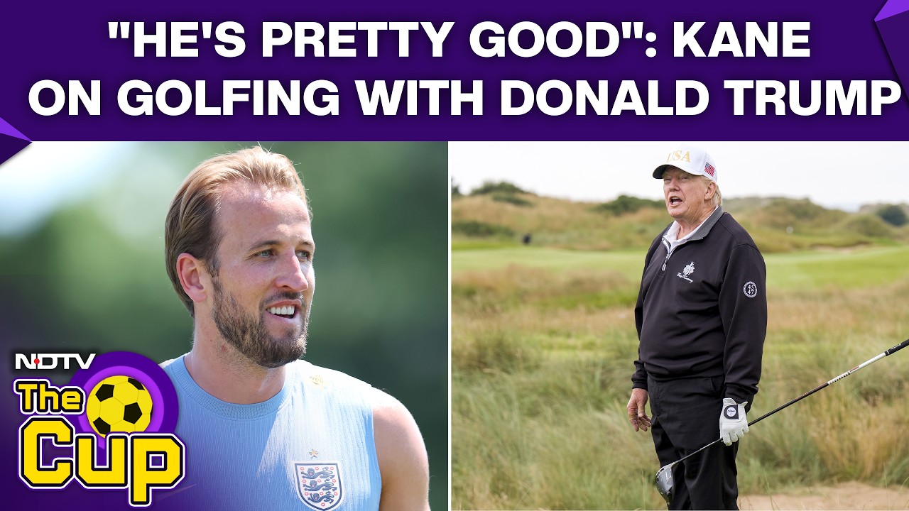 Harry Kane Calls Golf Round With Donald Trump "A Pretty Surreal Experience" | Norway Vs England