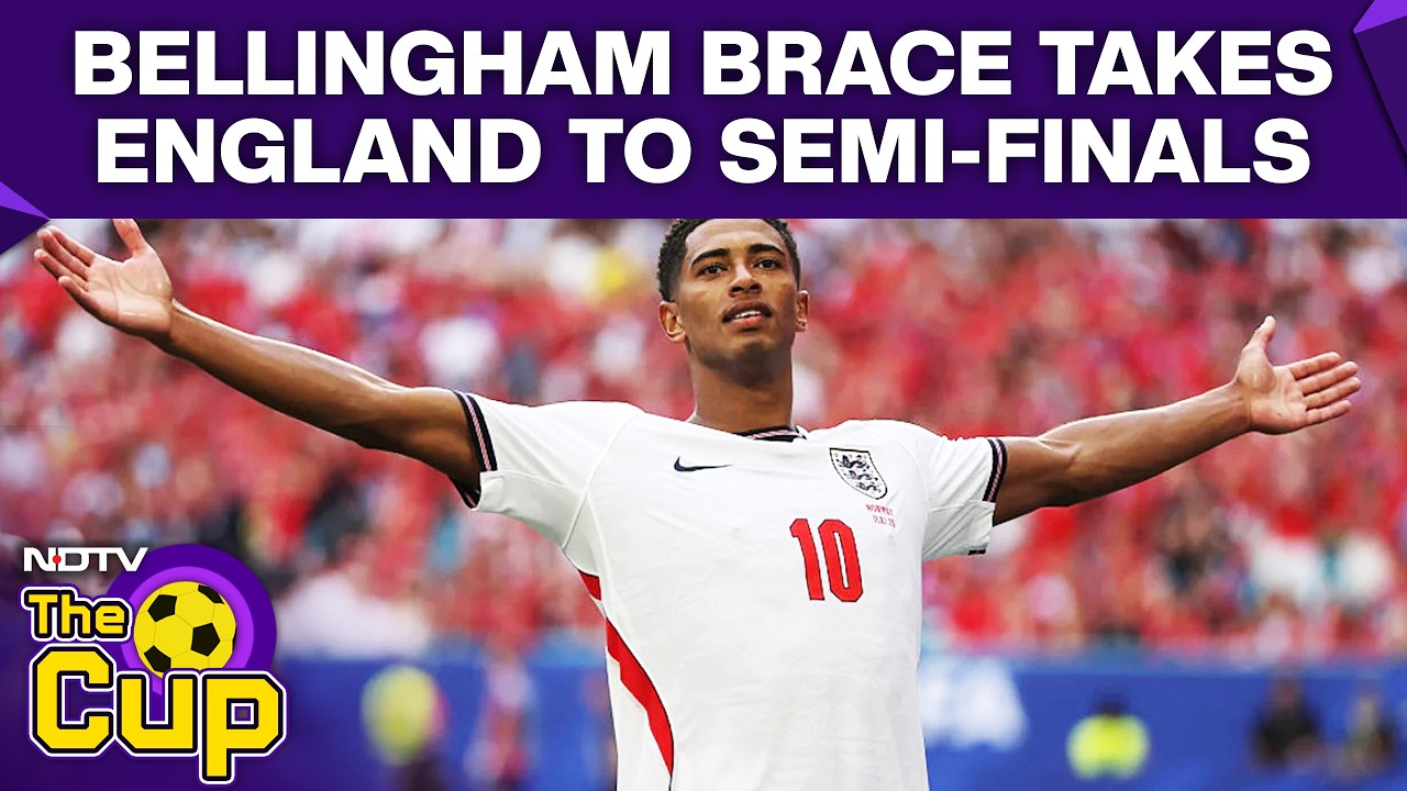 Norway Vs England Highlights | Bellingham Brace Takes England To Semi-Finals
