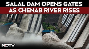 Salal Dam Gates Opened As Chenab River Water Level Rises