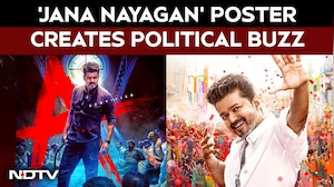 From 'Thalapathy' To Chief Minister: Vijay's New Film Poster Sparks Buzz