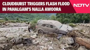 Cloudburst Triggers Flash Flood In Pahalgam, Leaves Trail Of Destruction