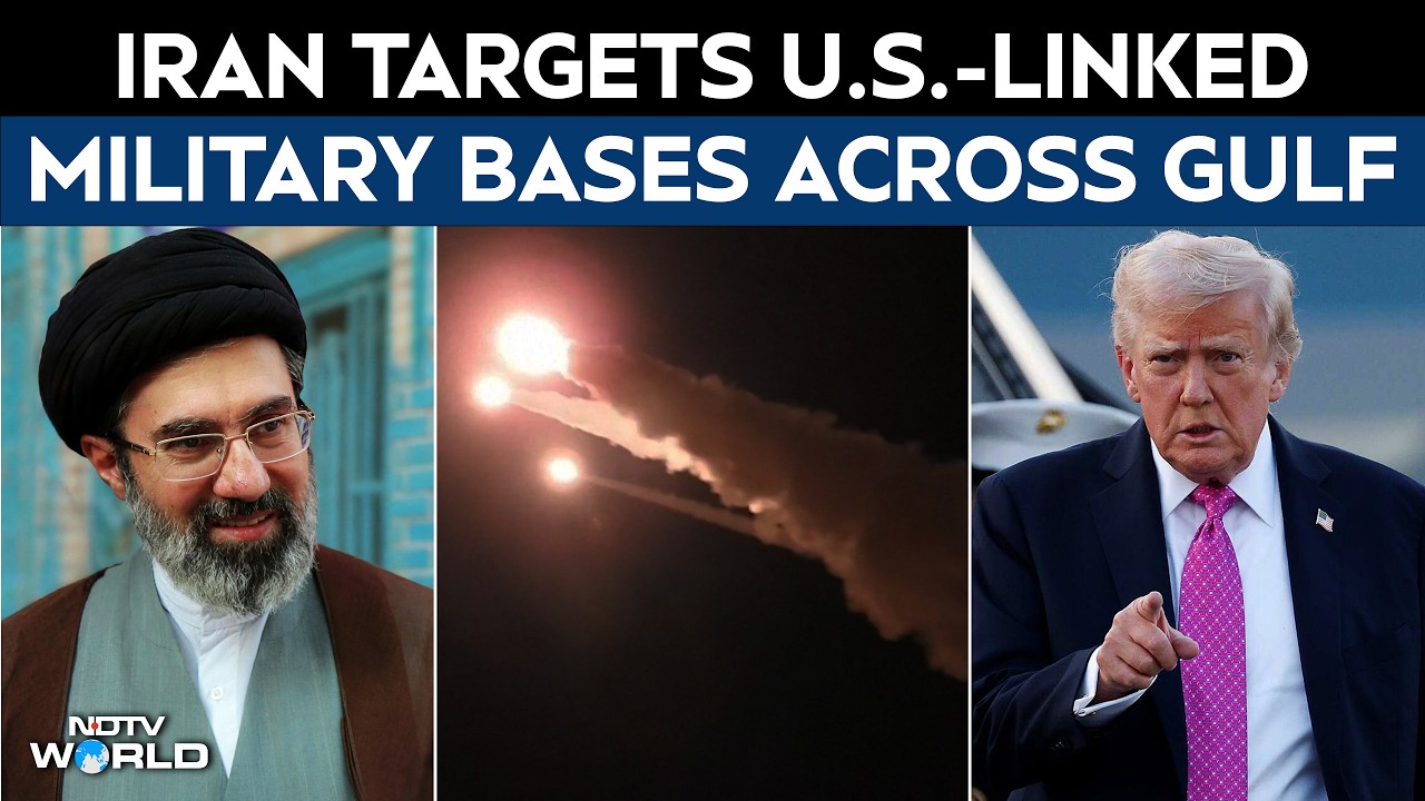 US Iran War | Iran Launches Multi-Nation Strikes Across Gulf Region | Gulf Bases Under Attack