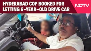Hyderabad News | Hyderabad Police Sub-Inspector Booked For Letting 6-Year-Old Drive Car