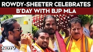 Karnataka News | Viral Photos Of BJP MLA At Rowdy-Sheeter's Party Trigger Controversy