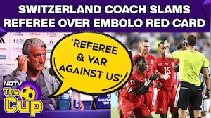 Argentina Vs Switzerland Red Card Row | Swiss Coach Yakin Slams The Referee Over Red Card To Embolo