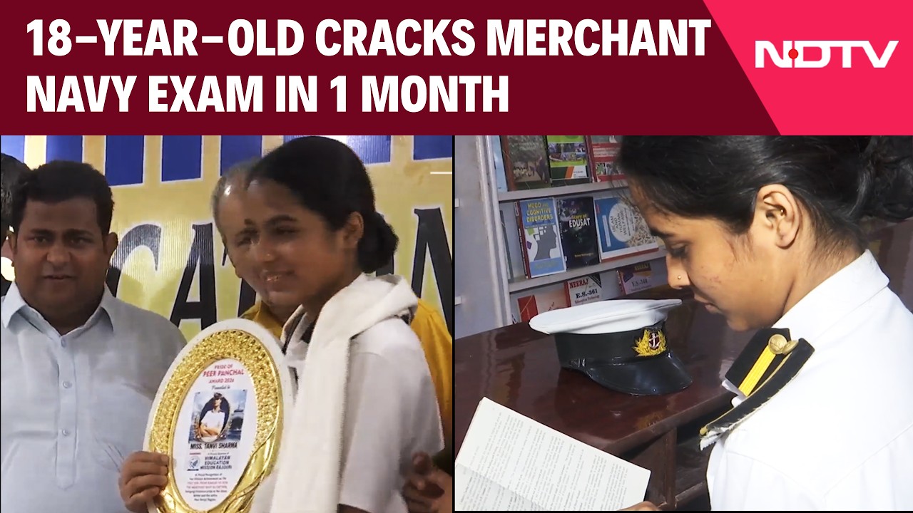 18-Year-Old Cracks Merchant Navy Exam After Just 1 Month Of Self-Study