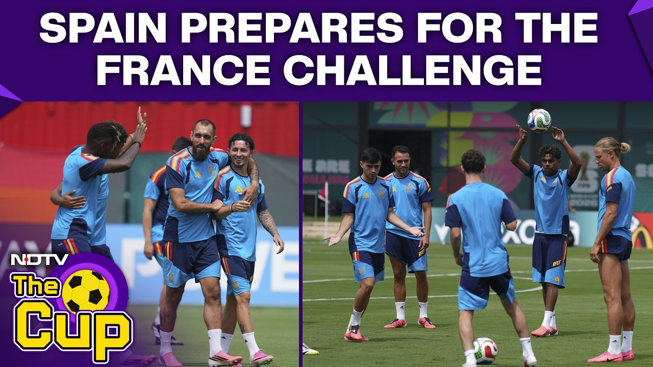 FIFA World Cup Semifinal | Spain Prepares For The France Challenge In World Cup Semifinal