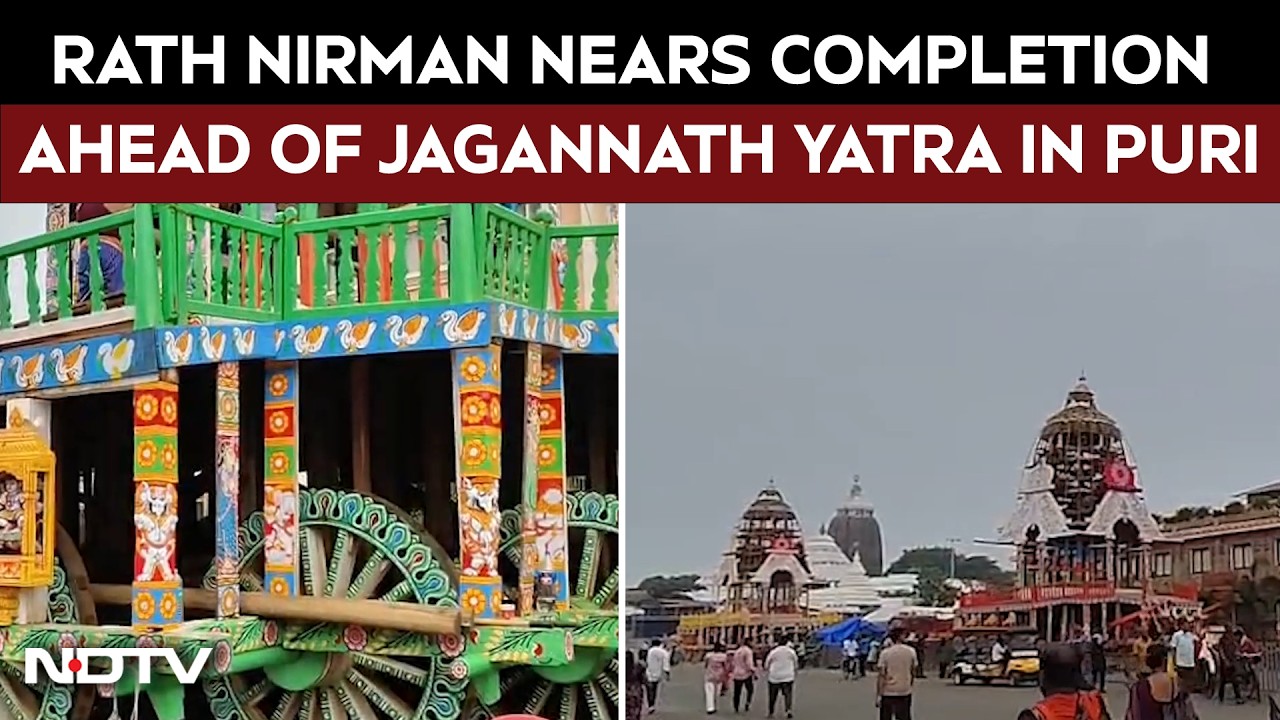 Jagannath Yatra: Rath Nirman Enters Final Phase In Puri | Odisha News