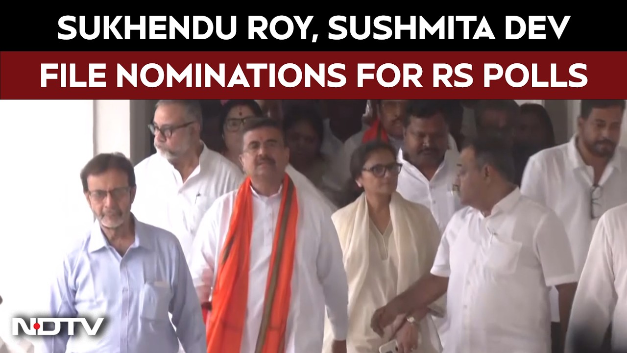 Rajya Sabha Polls: Sukhendu Roy, Sushmita Dev And Prakash Chik Baraik File Nominations