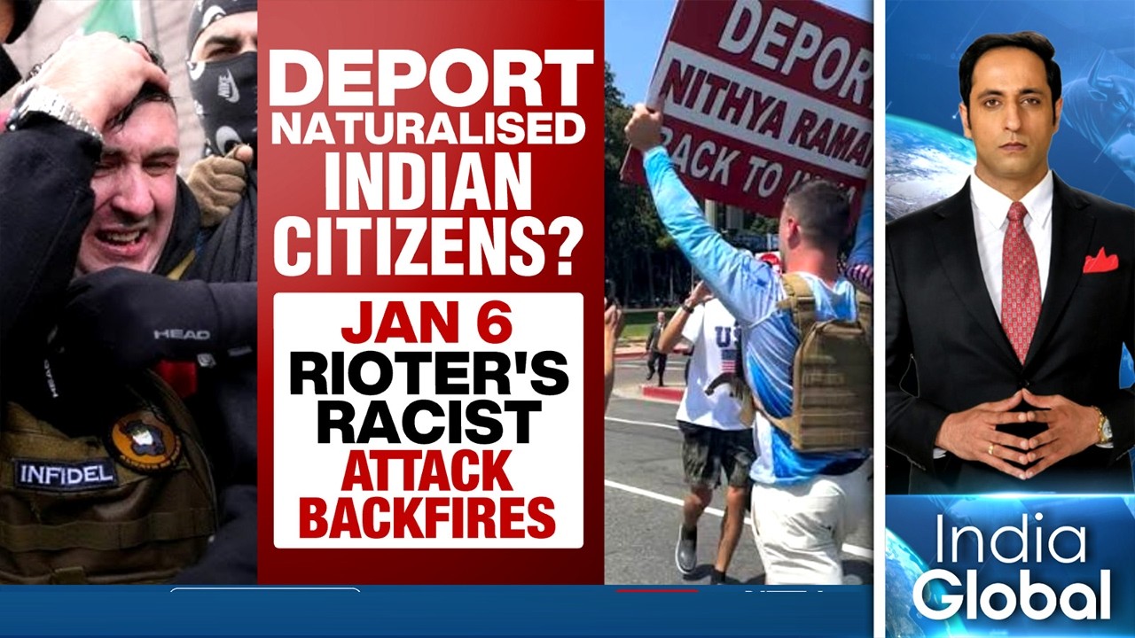 On Cam: Jan 6 Rioter Attacked In L.A. After Racist Attack On Indian Official