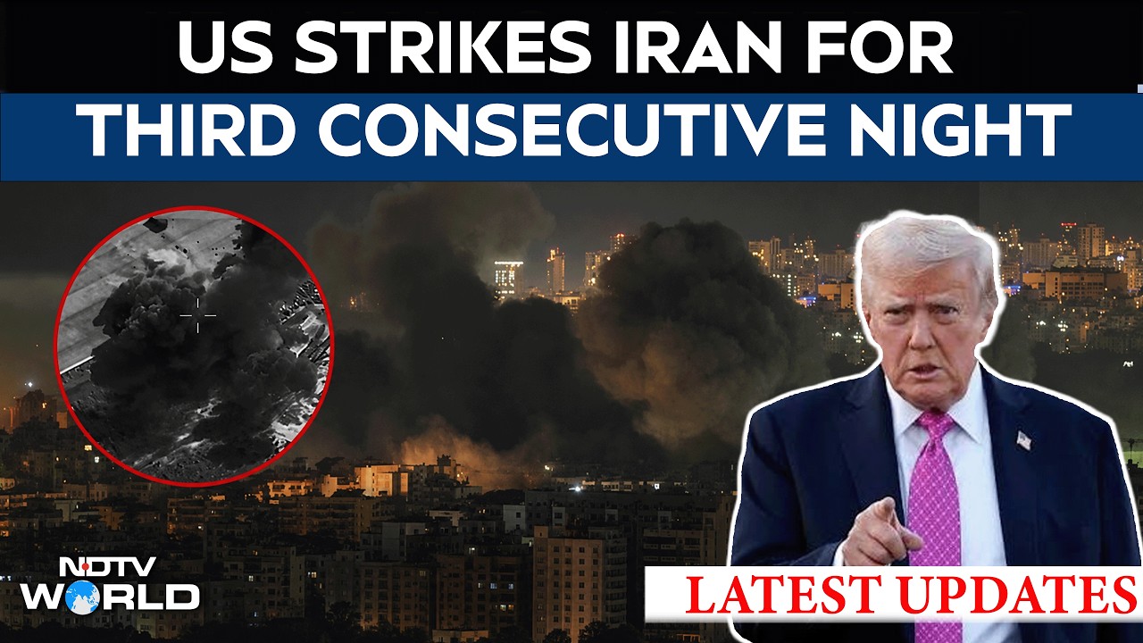 US Iran Strikes | US Complete New Strikes On Iranian Military Targets, IRGC Retaliates