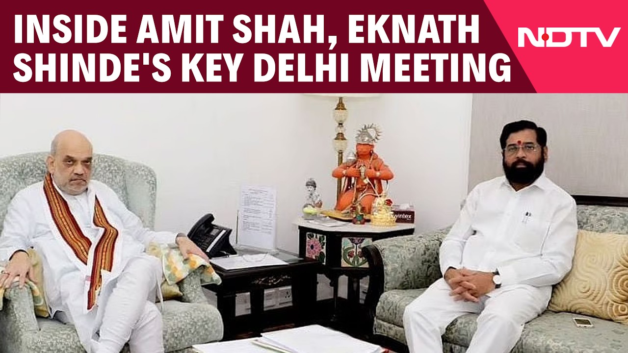 Amit Shah, Eknath Shinde Hold 70-Minute Meeting, Focus On Development