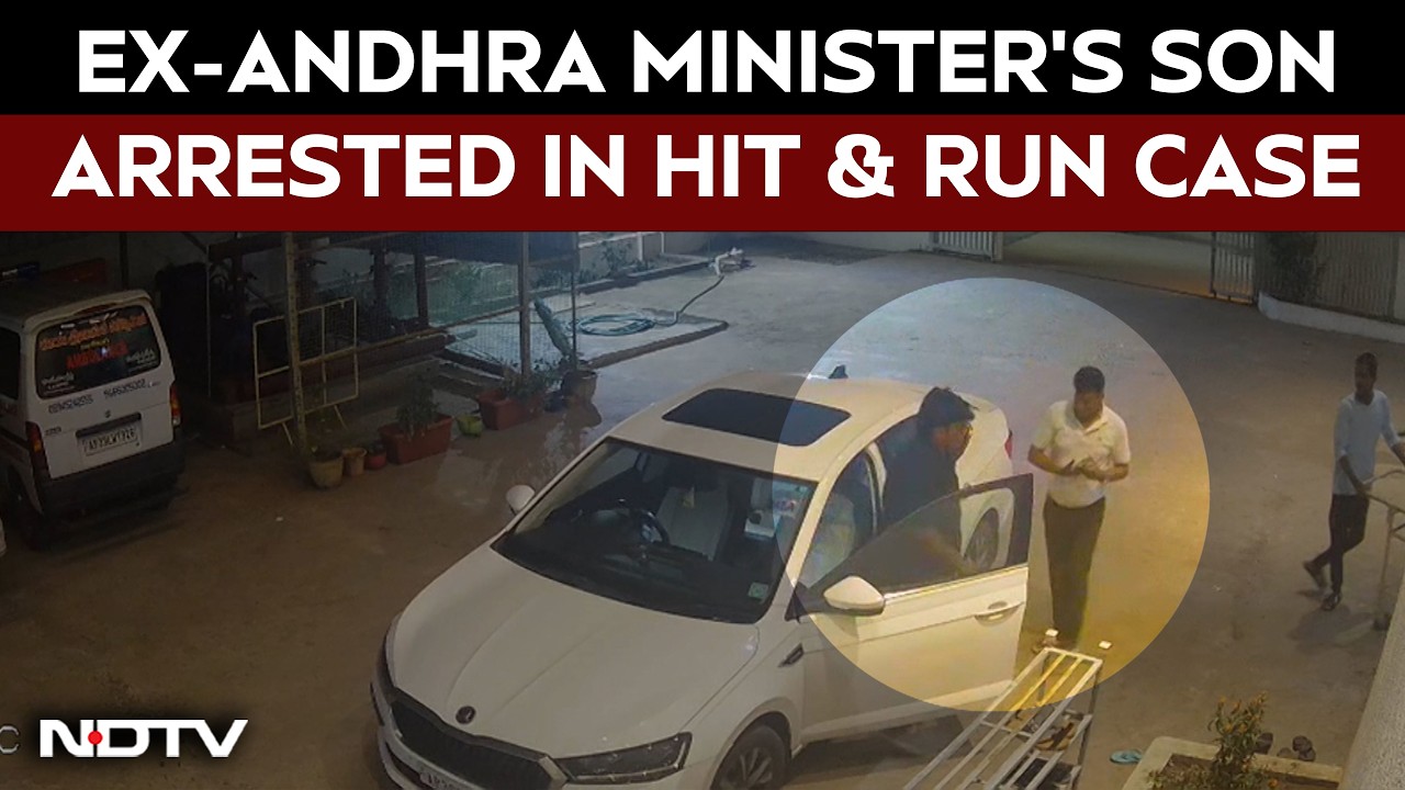 Ex-Andhra Minister's Son Arrested In Hit-And-Run Death Case