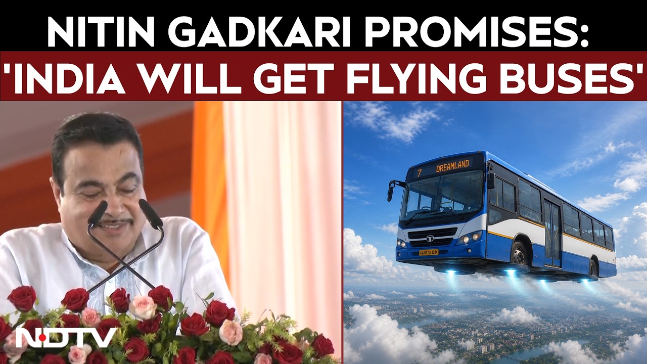 India News | 'I'll Bring A Flying Bus': Nitin Gadkari On India's Future Transport Vision