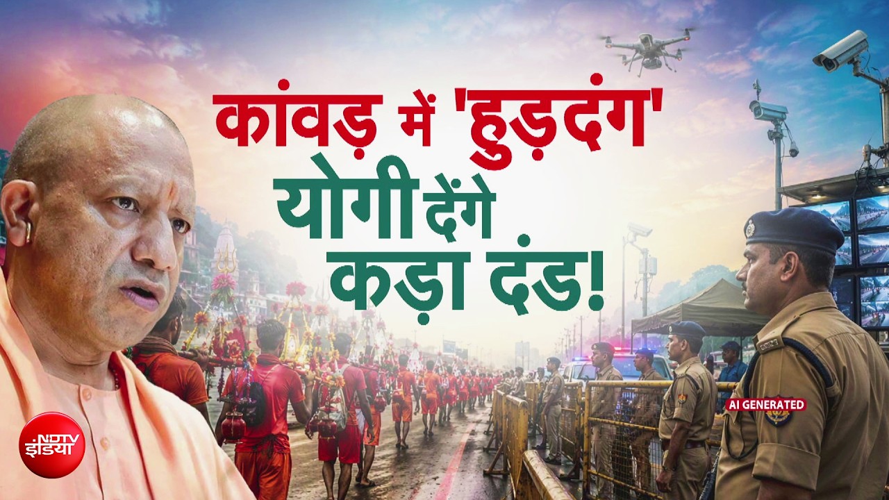 कांवड़ यात्रा पर यूपी सरकार सख्त! हुड़दंगियों पर होगी कार्रवाई, सीएम योगी का बड़ा संदेश