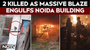 2 Dead In Fire At Noida Building, Cops Say Spark Started From Charging EV