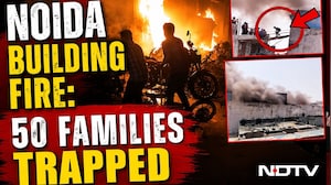 Noida Fire News | Massive Blaze In Noida Building Kills Two, 50 Families Evacuated