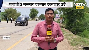 चार महिन्यापूर्वी बनवलेल्या पाळधी ते Jalgaon रस्त्याला तडे; रस्त्याची नेमकी परिस्थिती काय? Report