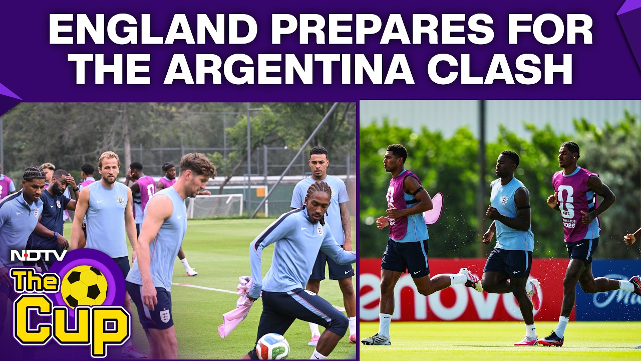 England Vs Argentina Semifinal | England Players Prepare Ahead Of Argentina Semifinal Clash| FIFA WC