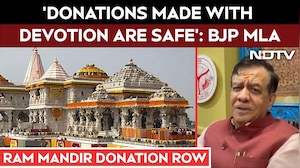 Ayodhya Ram Temple Donation Row: 'Temple Itself Is The Proof,' Says UP Speaker Satish Mahana