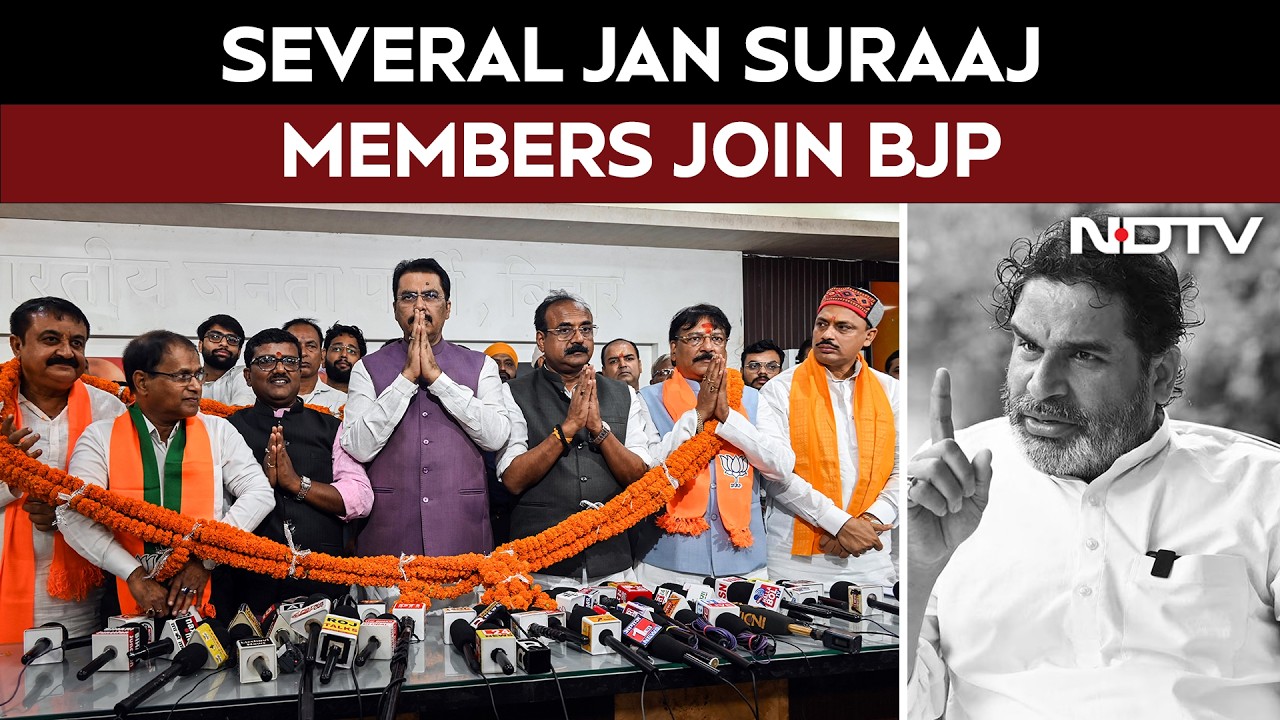 Several Jan Suraaj Members Join BJP In Presence Of Bihar BJP President Sanjay Saraogi