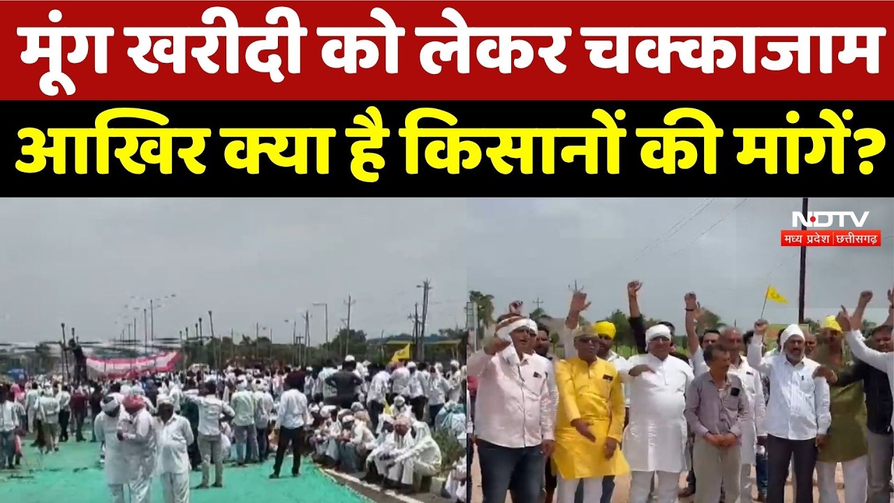 Harda Farmer Protest: मूंग खरीदी को लेकर चक्काजाम, आखिर क्या है किसानों की मांगें? | Top News | MP