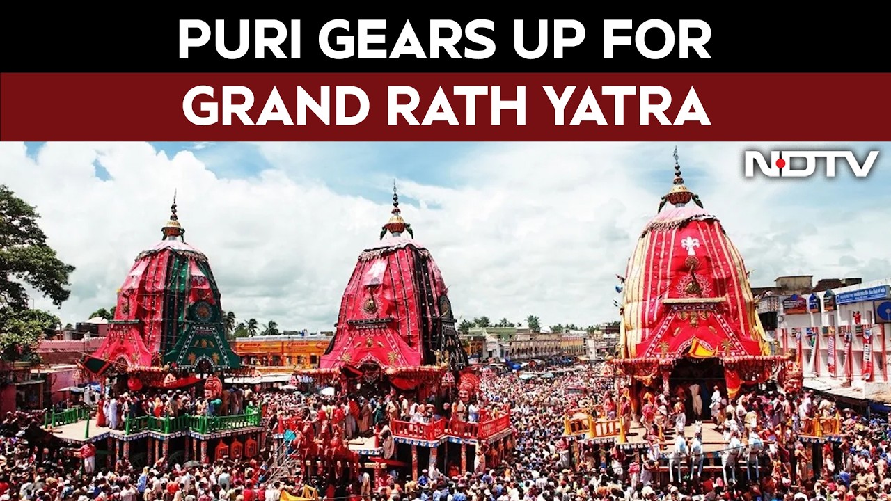 Puri Rath Yatra | Puri Gears Up For Grand Rath Yatra As Final Preparations End