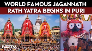 Puri Jagannath Yatra | Jagannath Rath Yatra Begins In Puri Amid Tight Security, Huge Crowds
