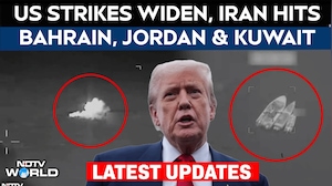 US Iran War News | Iran Claims It Downed MQ-9 Drone As US Strikes Damage Children's Cancer Hospital