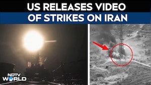 US Strikes Iran | CENTCOM Releases Footage Of US' Latest Strikes On Iran