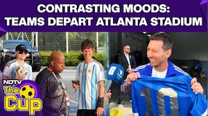 FIFA World Cup | Argentina & England Depart Atlanta Stadium After World Cup Semi-Final Clash