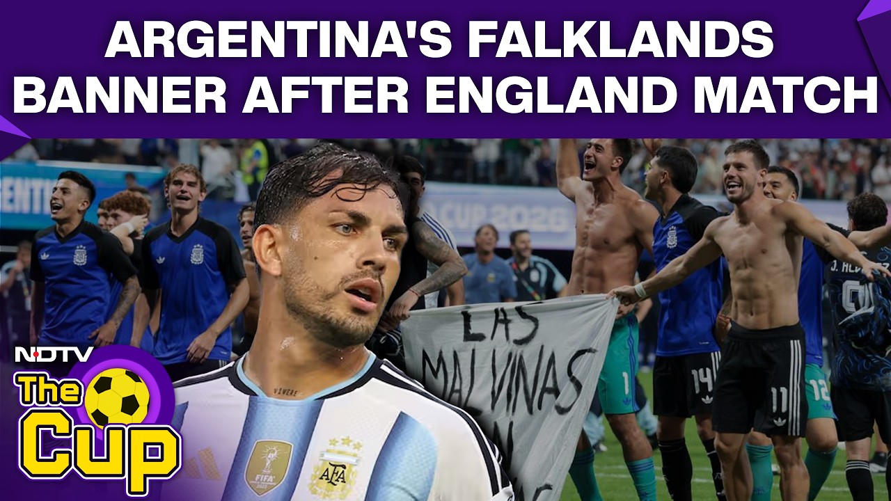 FIFA 2026 | 'A Sad Part Of Our History': Argentina Star Explains Falklands Banner After England Win