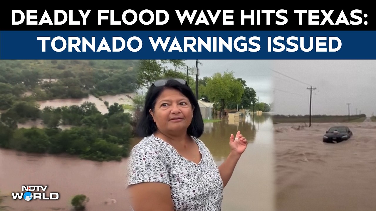 Texas Floods: Dozens Rescued As Deadly Flood Wave Sweeps Region