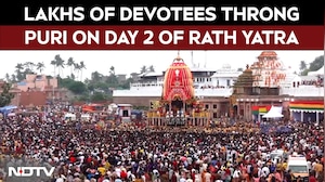 Jagannath Rath Yatra  | Lakhs Of Devotees Throng Puri On Day 2 Of Jagannath Rath Yatra